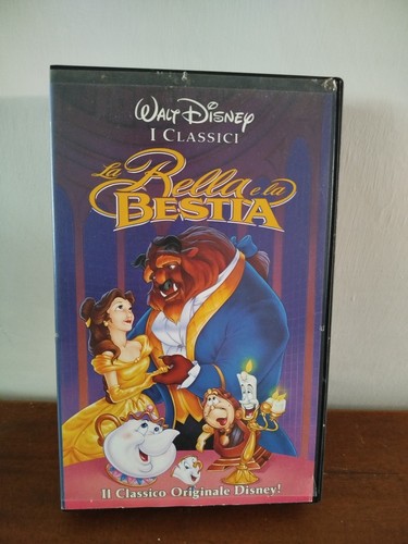 Vhs bella la bestia - la,