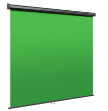 Pannello Chroma Key, Green Screen 1,88x2 Metri,  Avvolgibile e Resistente