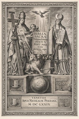 Sacra bibbia venezia 1669 - bibbia,