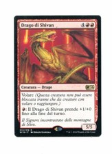 MAGIC DRAGO DI SHIVAN  MTG  ITA  WELCOME DECK 2016