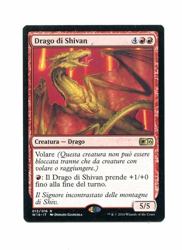 Magic drago shivan mtg - drago,