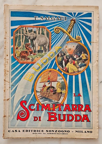 Salgari scimitarra budda - salgari, di