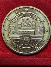 AUSTRIA  2002  - 50 cent.   - SPL  sup.  INTROVABILE