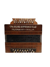 ANTIQUE ACCORDION SILVIO