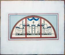 stampa antica Grottesche Terme di Tito 1776 Marco Carloni Domus Aurea