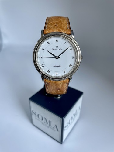 Blancpain villeret acciaio - villeret,