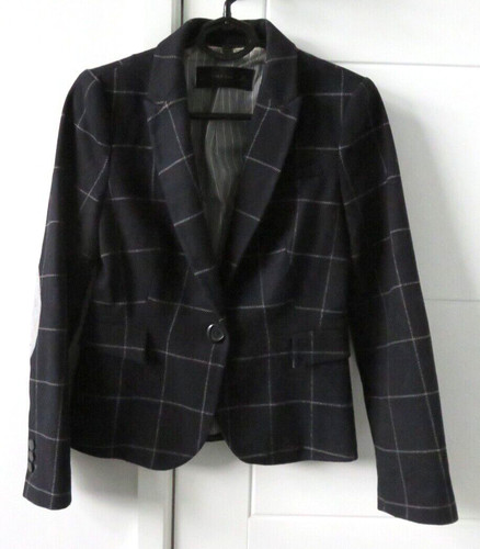 Zara blazer blu navy - zara, scuro