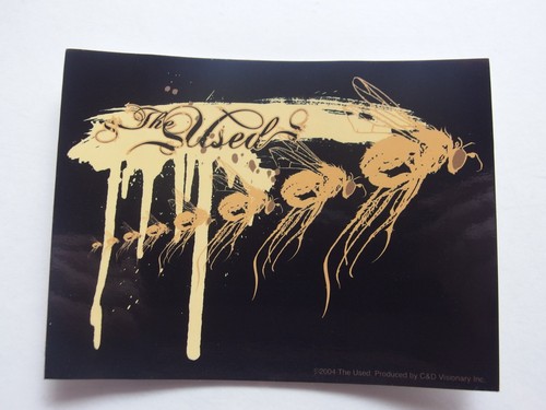 The used sticker - the, flies