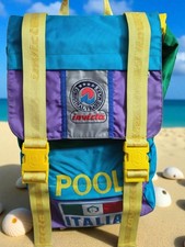 Zaino Invicta Nuovo Fluo Jolly Pro 4 Reflex Vintage Anni 90 NOS Multicolore