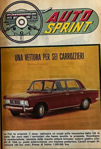 Fiat 125 zagato vignale - 125,