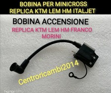 Bobina Per Minicross 50 Con Motore Replica KTM LEM ITALJET STATORE CENTRALINA 