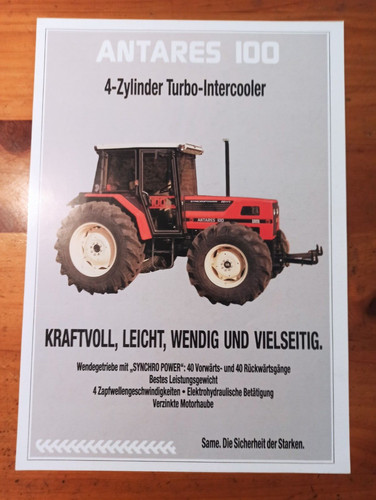 Brochure same antares - antares, 100