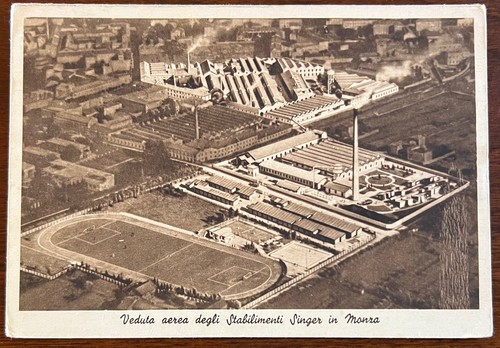 Cartolina epoca monza - d', (mb)