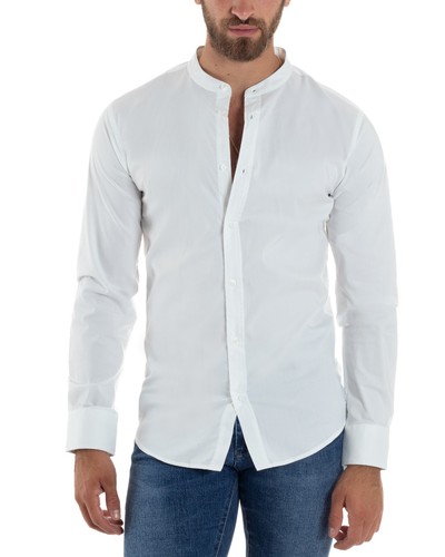 Camicia uomo collo coreano - uomo,