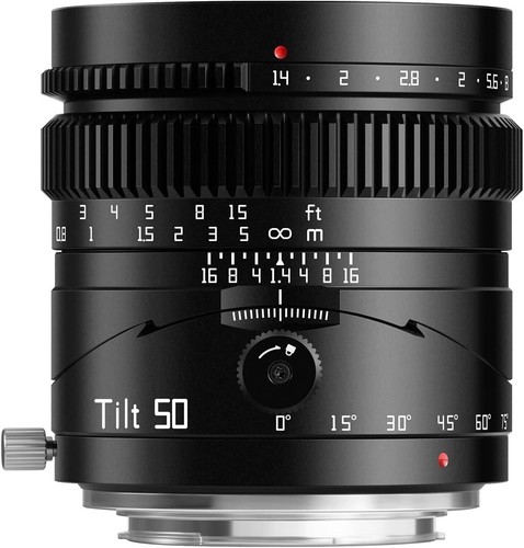 Ttartisan 50mm tilt full - 50mm, f1.4