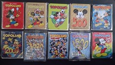70 ANNI DI TOPOLINO 1-40 di Cover Copertine Metallo Serie Completa Disney Panini