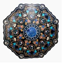 Divano tavolino 48" etnico marmo mosaico arte lusso bar e hotel giardino deco