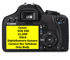 Canon | EOS 450 | 12MP fotocamera digitale DSLR fotocamera fotocamera EOS 450D solo corpo