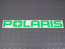 POLARIS SNOWMOBILE MOTOSLITTA LOGO FLUO GREEN 350mm