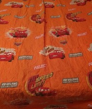 Trapunta Singola Caleffi Disney CARS FIRE 100% cotone Arancio