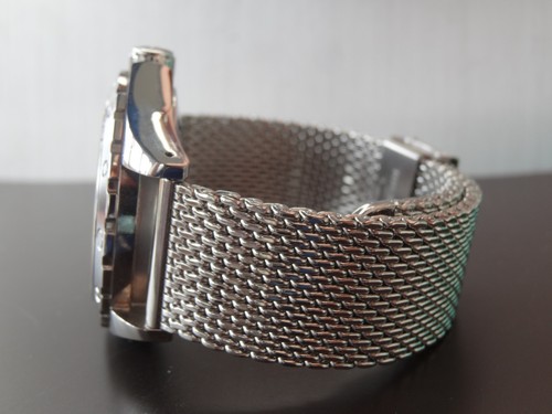 Bracciale rete acciaio - in,