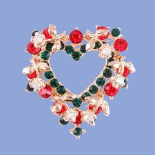  Bella spilla a forma di cuore