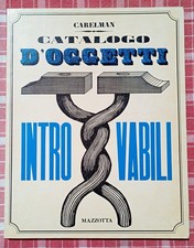 Carelman - Catalogo d'oggetti introvabili - Mazzotta 1978 Prima Edizione