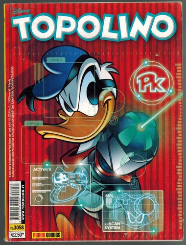 Topolino 3058 mickey - topolino,