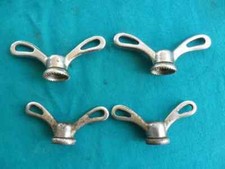 Farfalle - 4 galletti - post. e ant. - old bike legnano bianchi