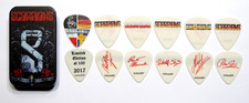 SCORPIONS 2017 Edizione Limitata Guitar Picks Sigillato - Totale 6 Guitar Picks