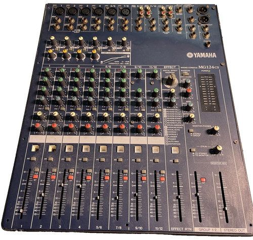 Yamaha mg124cx mixer - mg124cx, stereo