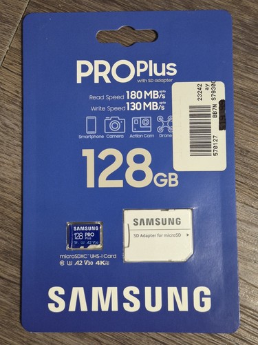 Samsung pro plus 128gb - 128gb, micro