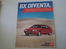 advertising Pubblicità 1987 CITROEN  BX