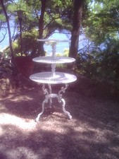 tavolo piramidale in ghisa da