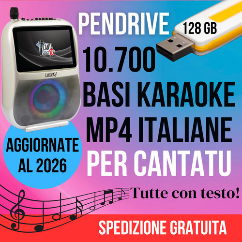 Chiavetta basi video karaoke - basi,