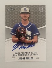 Jacob Miller Auto SIGNED 2021