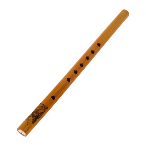 Flauto bambù giallo - bambù,