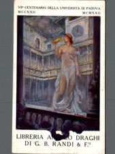 Padova Vll ° Cent. Università Libreria Angelo Draghi F. piccolo non spedita