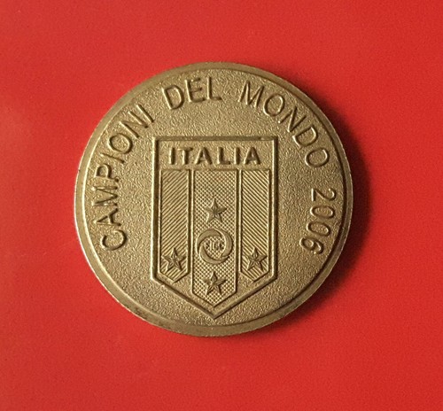 Medaglia italia campioni del - italia,
