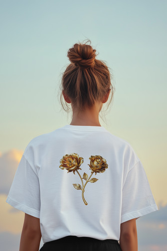 Shirt maglietta lusso oro - t-shirt,