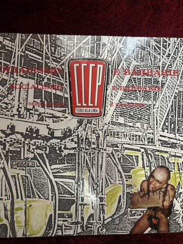 Cccp socialismo barbarie lp - e,