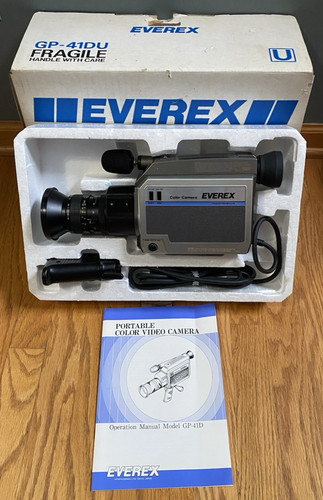 Videocamera vintage hitachi - vintage,