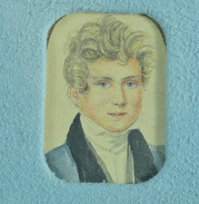 Antico Quadro Ritratto Di