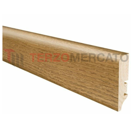 Battiscopa vero legno rovere