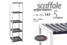 SCAFFALE 5 RIPIANI SALVASPAZIO