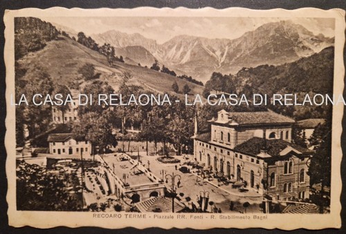 Cartolina recoaro terme - recoaro,