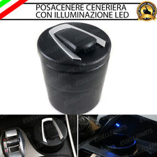 POSACENERE POSA CENERE CENERIERA PER ALFA ROMEO MITO CON LED BLUE IN ABS
