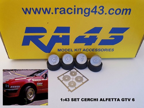 Cerchi wheels alfa romeo - 1/43,