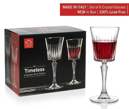 Set bicchieri vino - da, rcr