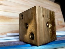 Dado gioco/arredo in legno e